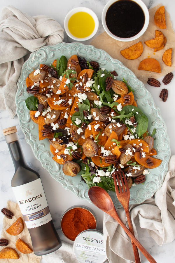 Sweet Potato & Goat Cheese Salad