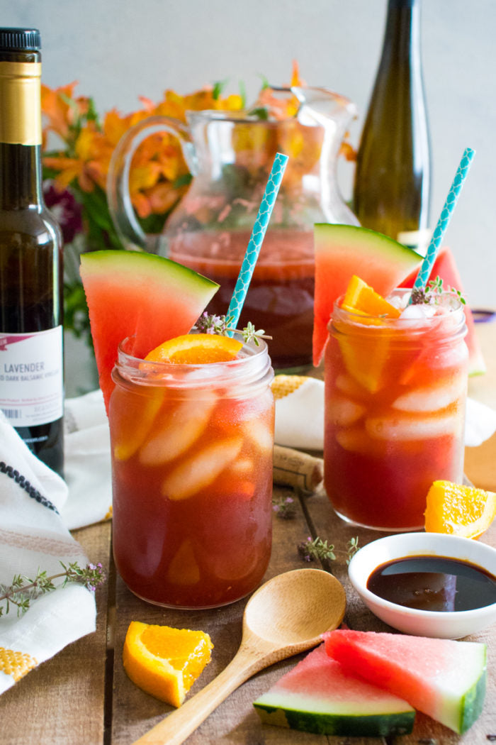 LavenderWatermelonSangria_ LavenderInfusedBalsamic