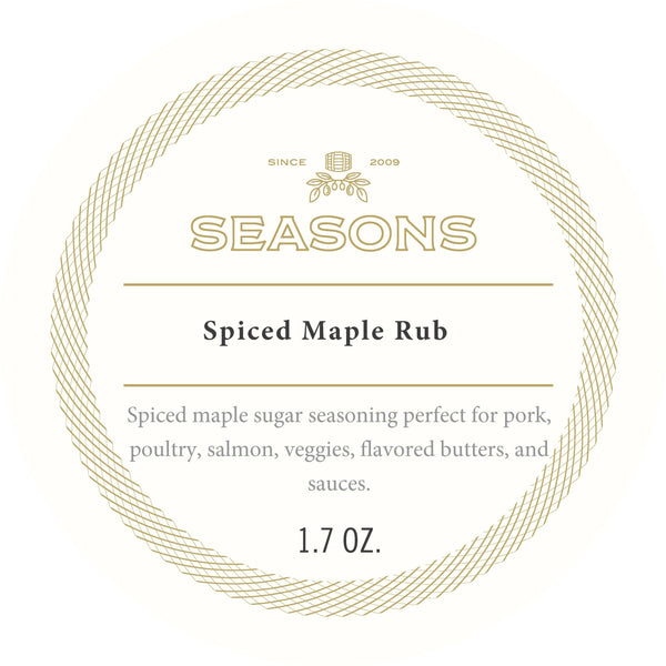 Millpress Imports Seasoning 1.7oz Maple and Spice Pepper Rub
