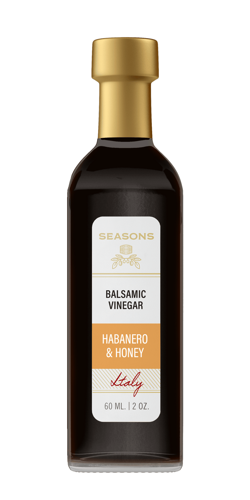 Millpress Imports White Balsamic 60mL Habanero & Honey Infused White Balsamic Vinegar