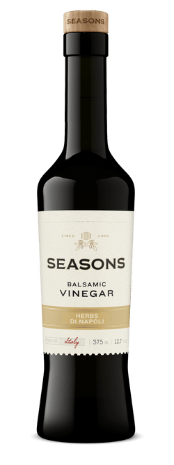 Seasons Dark Balsamic 375mL Herbs di Napoli